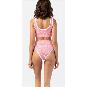 NWOT Lain Snow Tiare Hawaii XL Kiawah Bottoms Peach Stars 116065